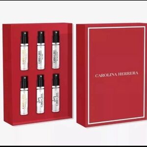 Carolina Herrera Red Box Mini Fragrance Collection- 6 Piece Set